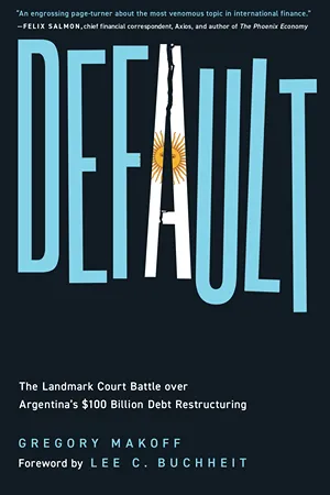 Cover of Default: The Landmark Court Battle over Argentina's $100 Billion Debt Restructuring  by Greg Makoff